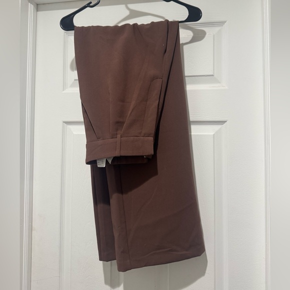 Abercrombie & Fitch Pants - Abercrombie & Fitch Brown High Waisted Trousers